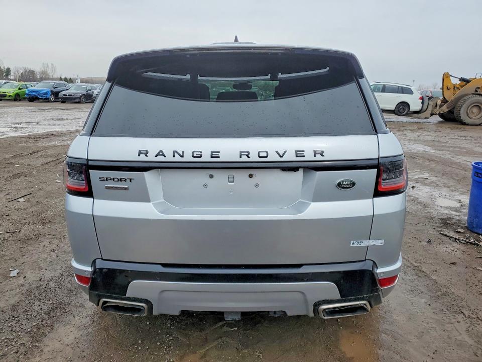 2019 Land rover Range rover sport VIN SALWV2REXKA827872 COPART salvage auction — VANDALISM, On - Permit No Brand - Unfit, sold $10,100 on 2026-07-23 (photo 6)