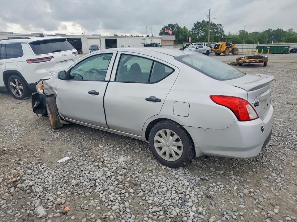 2015 Nissan Versa VIN 3N1CN7AP4FL807686 COPART salvage auction — FRONT END, Al - Cert Of Title-Salvage Title, sold $325 on 2026-07-02 (photo 2)