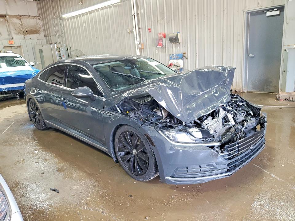 2020 Volkswagen VIN WVWBR7AN6LE015210 COPART salvage auction — FRONT END, Il - Salvage Certificate, sold $2,100 on 2026-07-14 (photo 4)