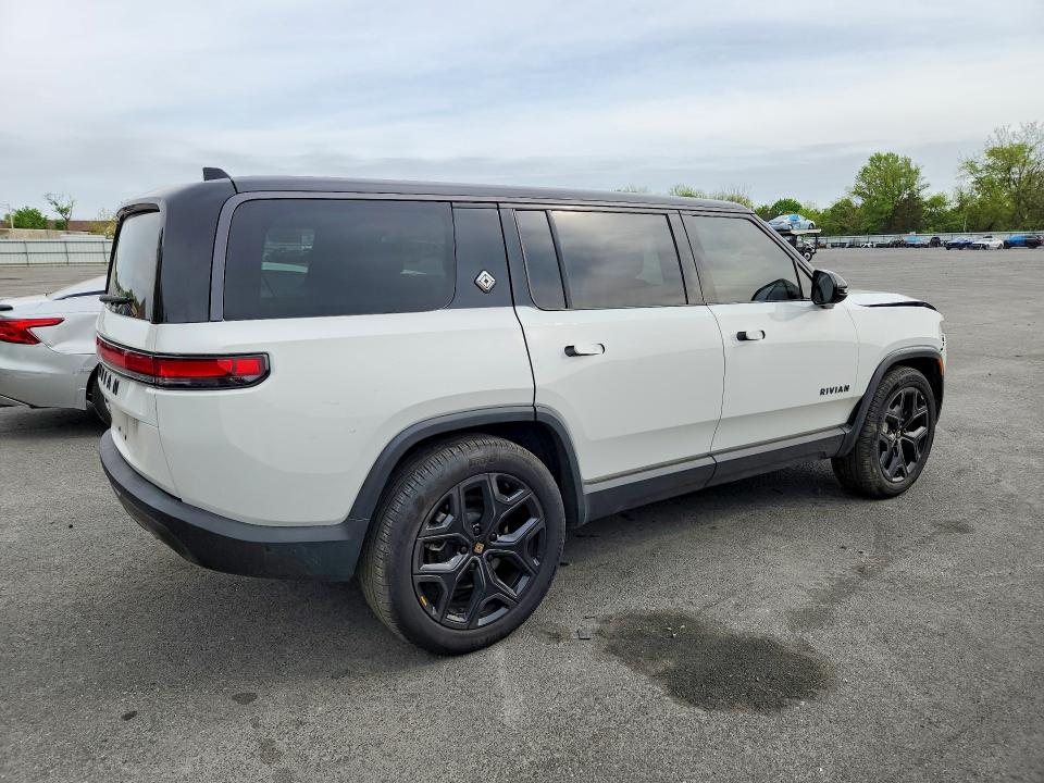 2025 Rivian R1s VIN 7PDSGBBA2SN055358 COPART salvage auction — FRONT END, Nj - Cert Of Title-Salvage, sold $28,250 on 2026-07-30 (photo 3)