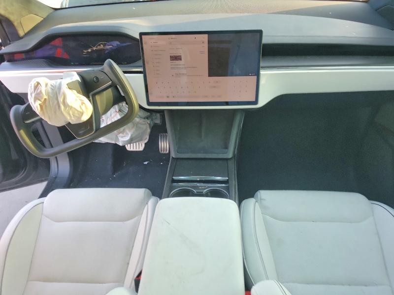2024 Tesla Model x VIN 7SAXCBE62RF440396 COPART salvage auction — FRONT END, Tx - Certificate Of Title, sold $12,200 on 2026-07-23 (photo 8)