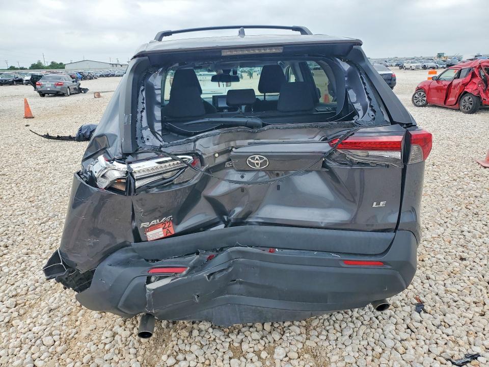 2019 Toyota Rav 4 VIN 2T3K1RFV4KC010690 COPART salvage auction — REAR END, Tx - Salvage Vehicle Title, sold $7,800 on 2026-07-09 (photo 6)