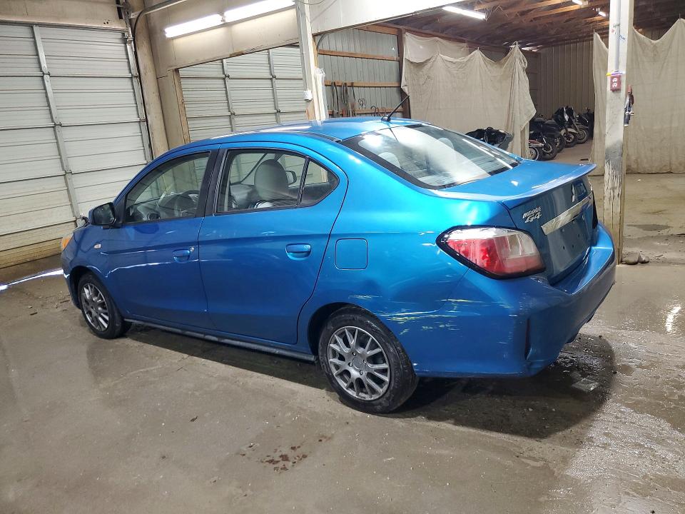 2021 Mitsubishi Mirage VIN ML32FUFJ4MHF00710 COPART salvage auction — REAR END, TN - SALVAGE CERTIFICATE, sold $1,200 on 2026-07-30 (photo 2)