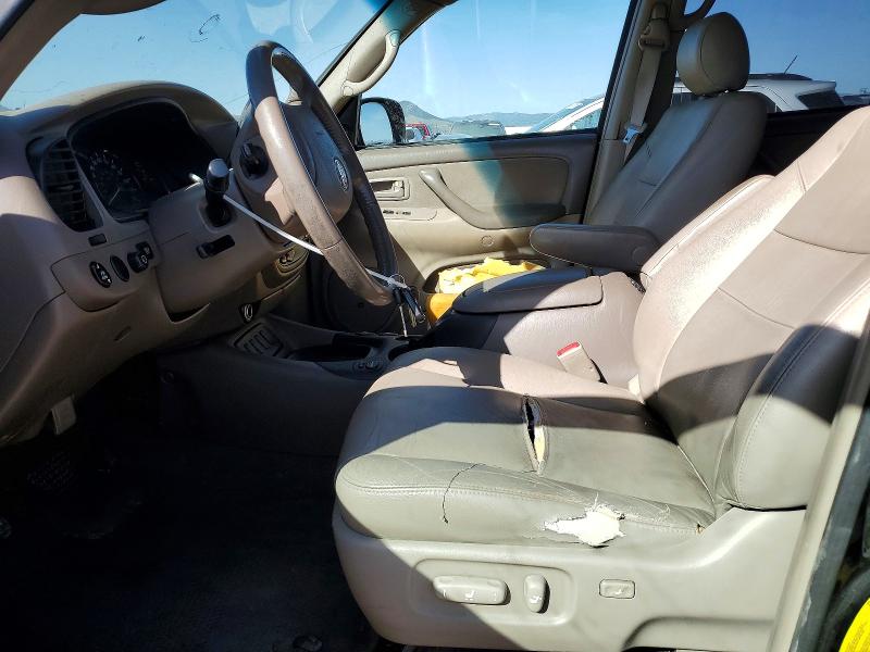 2006 Toyota Sequoia VIN 5TDBT44A46S266198 COPART salvage auction — FRONT END, MT - CERTIFICATE OF TITLE, sold $400 on 2026-07-28 (photo 7)