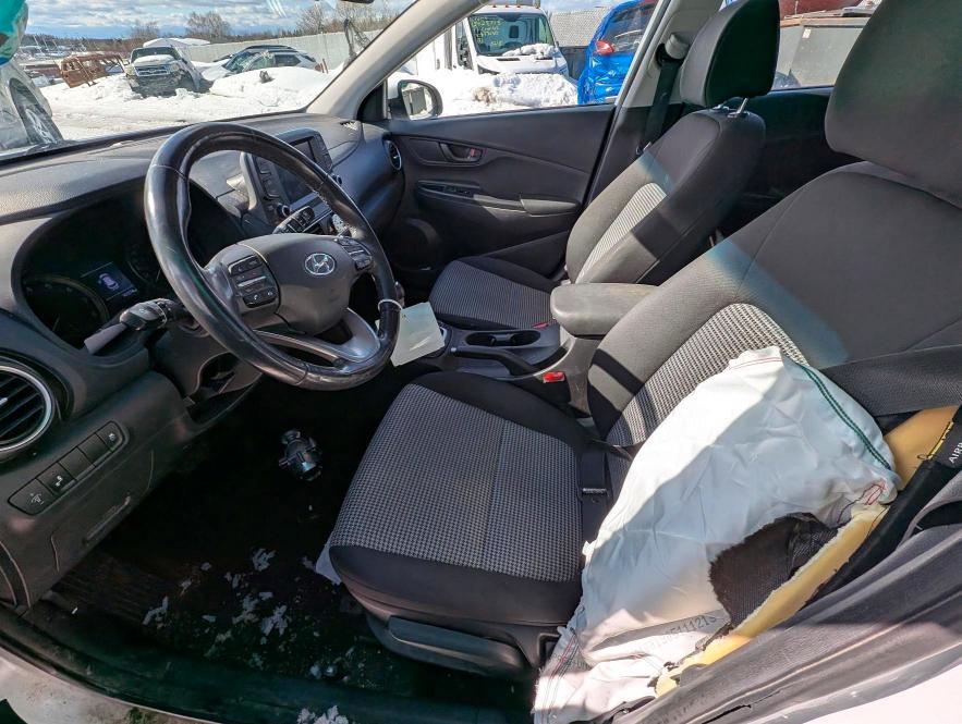 2020 Hyundai Kona VIN KM8K2CAA4LU500117 COPART salvage auction — SIDE, Qc - Gravement Accidente, sold $275 on 2026-07-21 (photo 7)