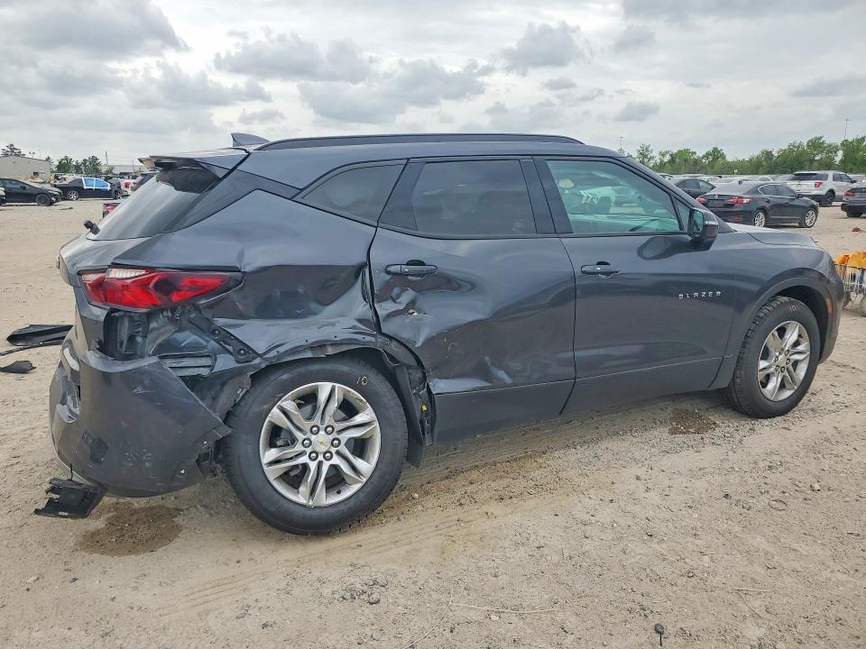 2022 Chevrolet Blazer VIN 3GNKBCR47NS206305 COPART salvage auction — REAR END, Tx - Salvage Vehicle Title, sold $4,800 on 2026-07-03 (photo 3)