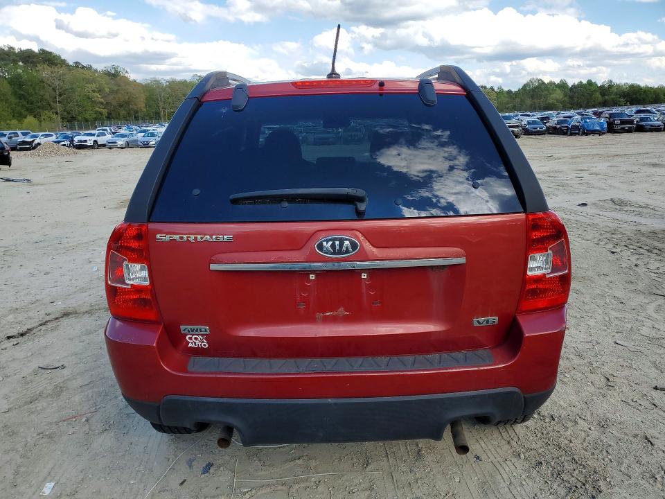 2010 Kia Sportage VIN KNDKGCA36A7709457 COPART salvage auction — NORMAL WEAR, Pa - Cert Of Title, sold $500 on 2026-07-28 (photo 6)