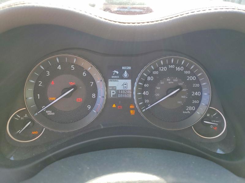 2012 Infiniti M VIN JN1AY1AR7CM580251 COPART salvage auction — SIDE, Ab - Bos - Salvage, sold $1,250 on 2026-07-21 (photo 9)