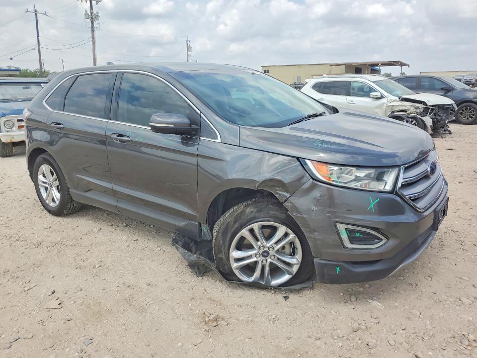 2018 Ford Edge VIN 2FMPK3J98JBC55451 COPART salvage auction — FRONT END, Tx - Salvage Vehicle Title, sold $2,600 on 2026-07-02 (photo 4)