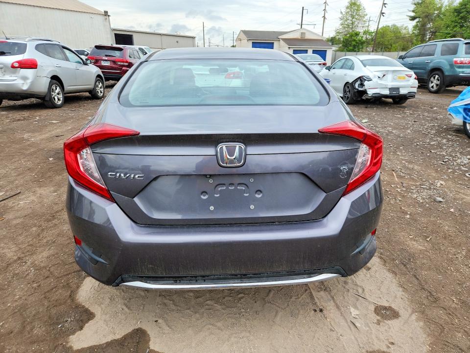 2019 Honda Civic VIN 2HGFC2F6XKH566739 COPART salvage auction — MINOR DENT/SCRATCHES, Pa - Cert Of Title, sold $3,800 on 2026-08-26 (photo 6)
