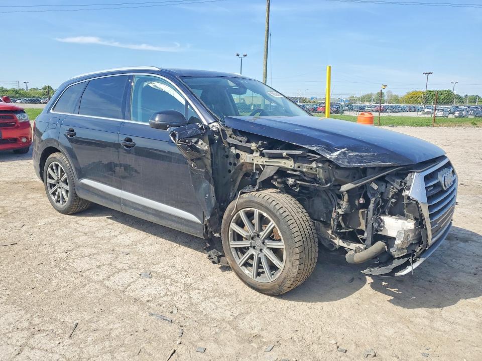 2017 Audi Q7 VIN WA1LHAF74HD039060 COPART salvage auction — FRONT END, In - Cert Of Title-Salvage Title, sold $150 on 2026-07-28 (photo 4)