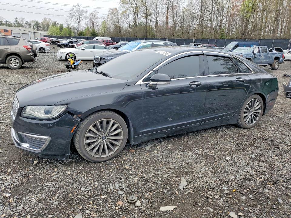 2017 Lincoln Mkz VIN 3LN6L5D98HR664528 COPART salvage auction — SIDE, Md - Cert Of Salvage > 75% Damage, sold $1,250 on 2026-07-17 (photo 1)