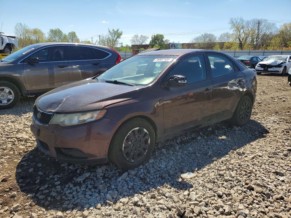 2010 Kia Forte VIN KNAFU4A28A5310176 COPART salvage auction — REAR END, Il - Salvage Certificate, sold $225 on 2026-07-06 (photo 1)