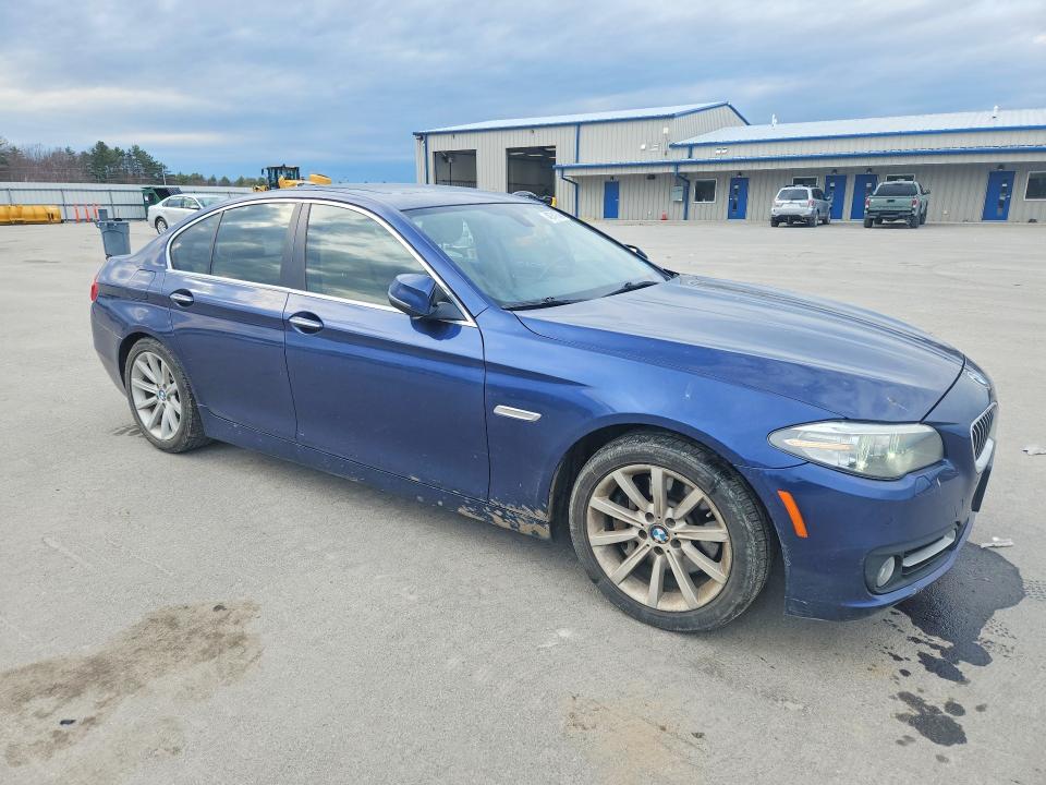 2015 BMW 5 series VIN WBA5B3C55FD546509 COPART salvage auction — NORMAL WEAR, Me - Cert Of Title-Salvage Collisio, sold $2,350 on 2026-07-10 (photo 4)