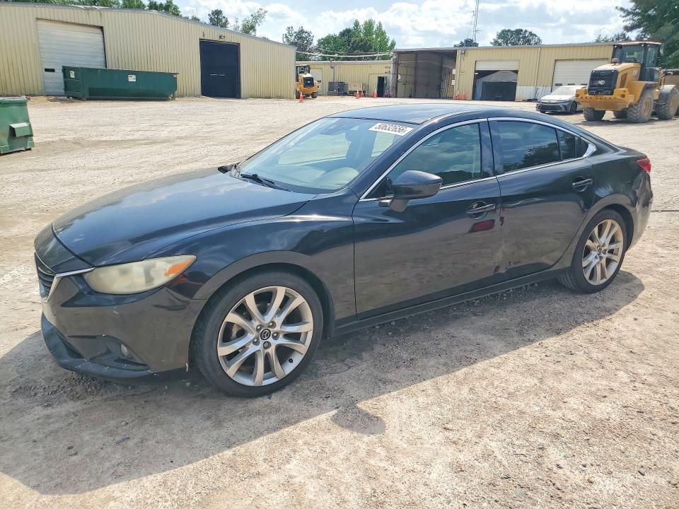 2014 Mazda 6 VIN JM1GJ1T64E1131967 COPART salvage auction — REAR END, Nc - Salvage Certificate Of Title, sold $1,300 on 2026-07-17 (photo 1)