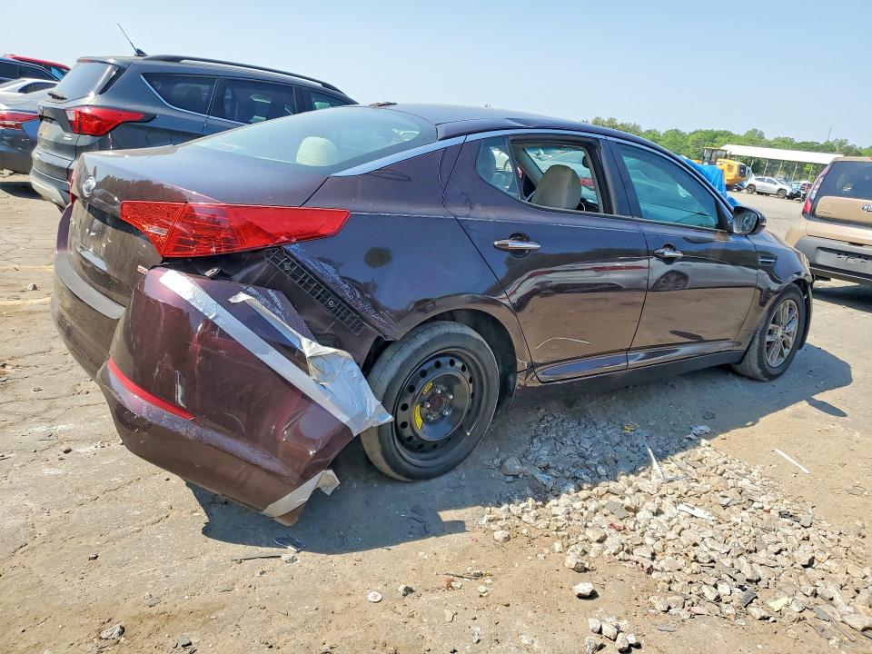 2012 Kia Optima VIN 5XXGM4A76CG006300 COPART salvage auction — FRONT END, Ga - Cert Of Title-Salvage, sold $625 on 2026-07-24 (photo 3)