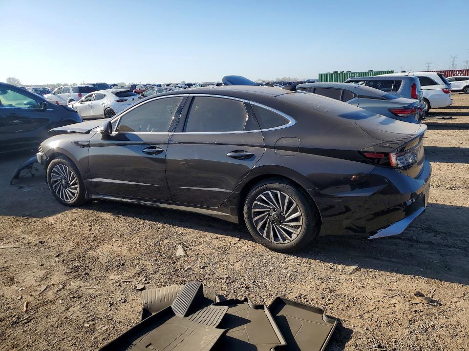 2025 Hyundai Sonata VIN KMHL54JJ2SA105239 COPART salvage auction — FRONT END, Il - Salvage Certificate, sold $7,200 on 2026-07-30 (photo 2)