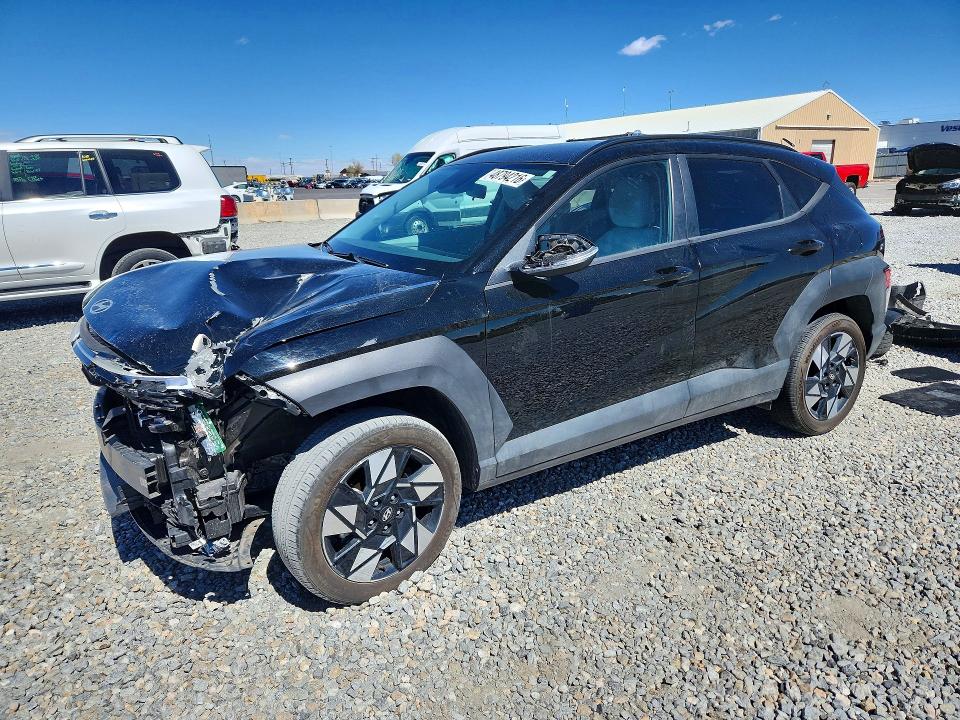 2024 Hyundai Kona VIN KM8HBCAB7RU159355 COPART salvage auction — FRONT END, Id - Salvage Certificate Of Title, sold $3,300 on 2026-07-09 (photo 1)
