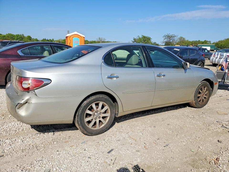 2004 Lexus ES VIN JTHBA30G040003117 COPART salvage auction — FRONT END, Md - Cert Of Salvage > 75% Damage, sold $725 on 2026-07-07 (photo 3)
