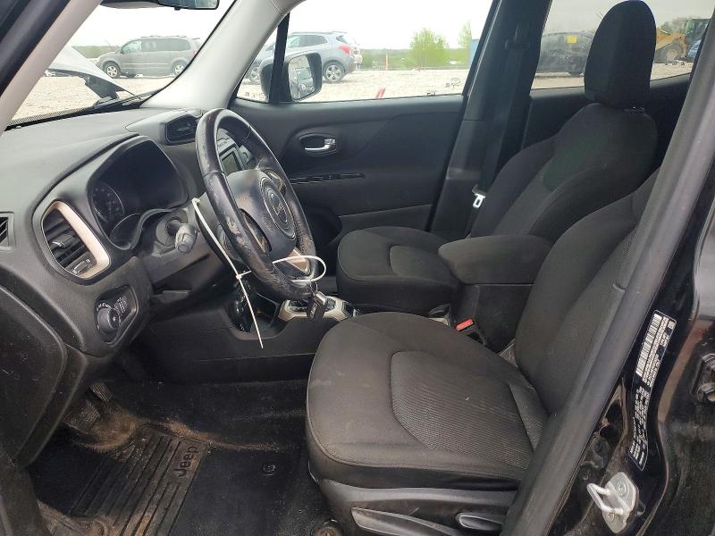2016 Jeep Renegade VIN ZACCJBBT8GPC62222 COPART salvage auction — FRONT END, Mi - Certificate Of Title, sold $1,450 on 2026-07-23 (photo 7)