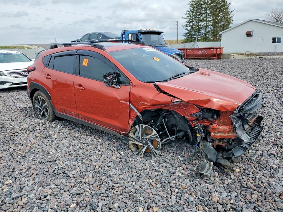 2025 Subaru Xv VIN JF2GUHDC0SH301539 COPART salvage auction — FRONT END, In - Cert Of Title-Salvage Title, sold $30 on 2026-07-21 (photo 4)