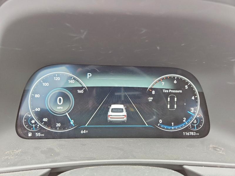 2020 Hyundai Sonata VIN 5NPEJ4J2XLH044654 COPART salvage auction — ROOF, Tn - Salvage Certificate, sold $4,050 on 2026-07-20 (photo 9)