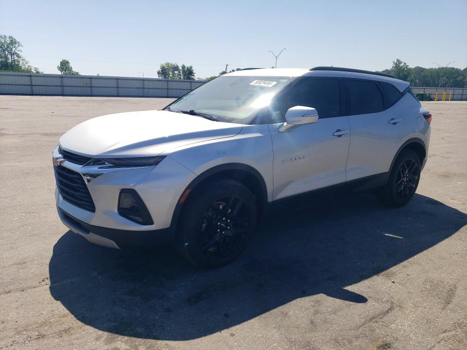 2022 Chevrolet Blazer VIN 3GNKBCR45NS178049 COPART salvage auction — SIDE, Nc - Salvage Certificate Of Title, sold $8,100 on 2026-07-02 (photo 1)