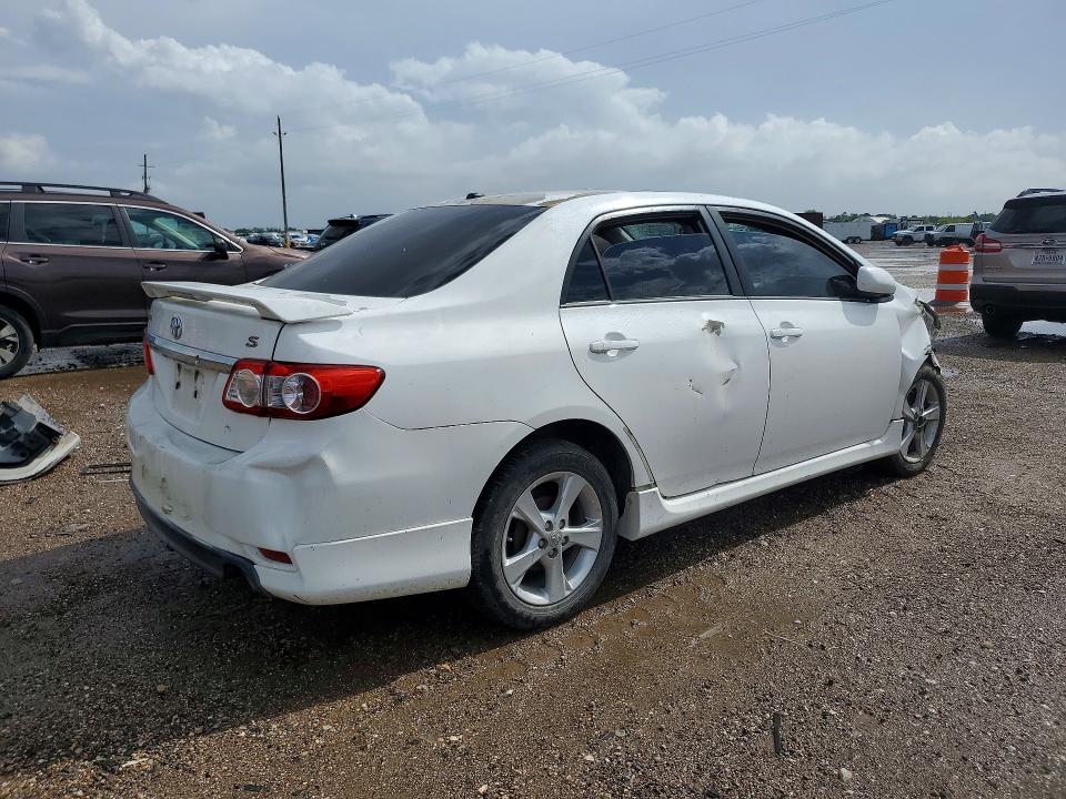 2012 Toyota Corolla VIN 5YFBU4EE3CP062625 COPART salvage auction — FRONT END, Tx - Salvage Vehicle Title, sold $1,200 on 2026-07-02 (photo 3)