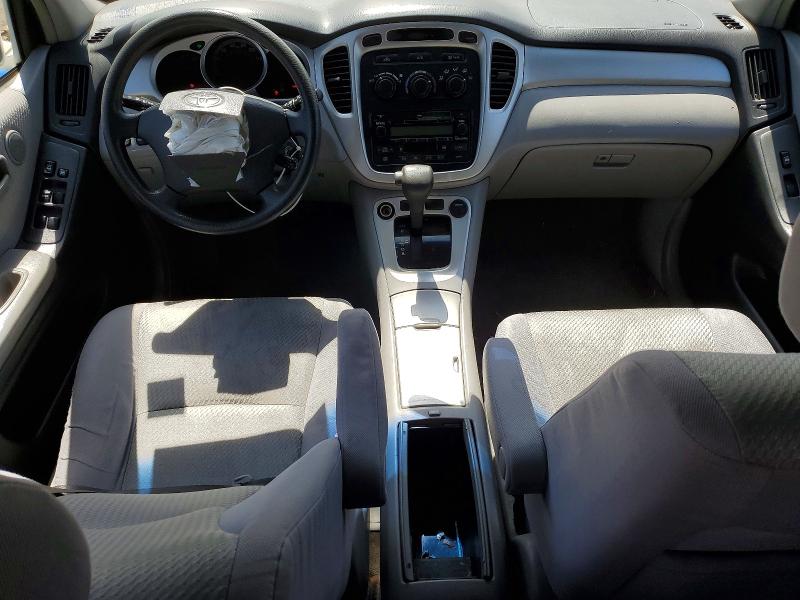 2006 Toyota Highlander VIN JTEDW21A360009301 COPART salvage auction — FRONT END, Md - Cert Of Salvage > 75% Damage, sold $950 on 2026-07-13 (photo 8)