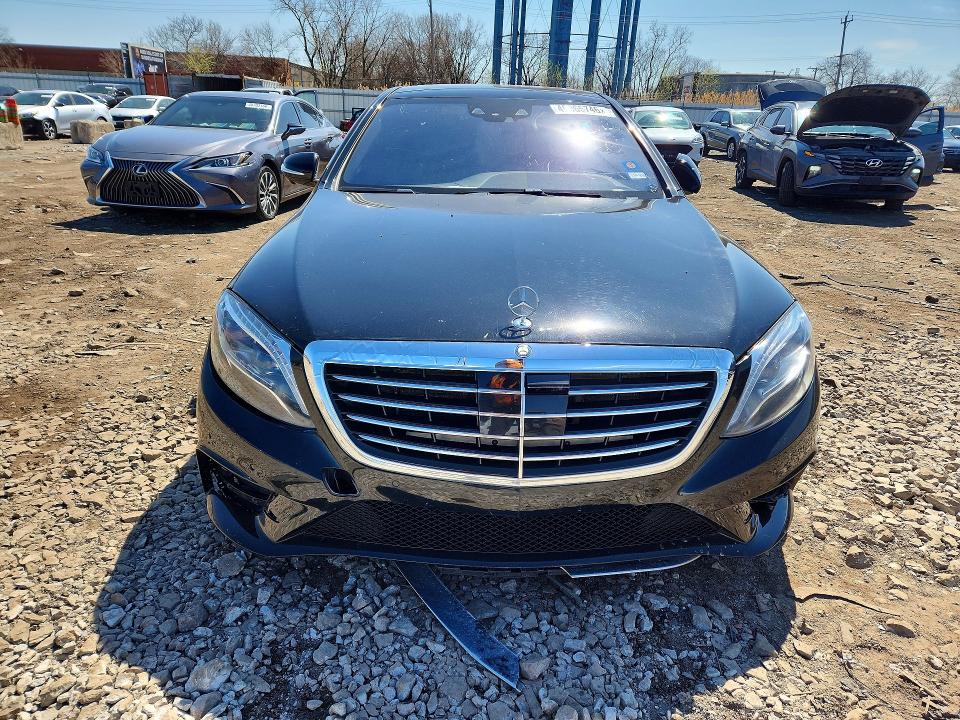 2016 Mercedes-benz S class VIN WDDUG8FB5GA225173 COPART salvage auction — MECHANICAL, Tx - Certificate Of Title, sold $6,400 on 2026-07-29 (photo 5)