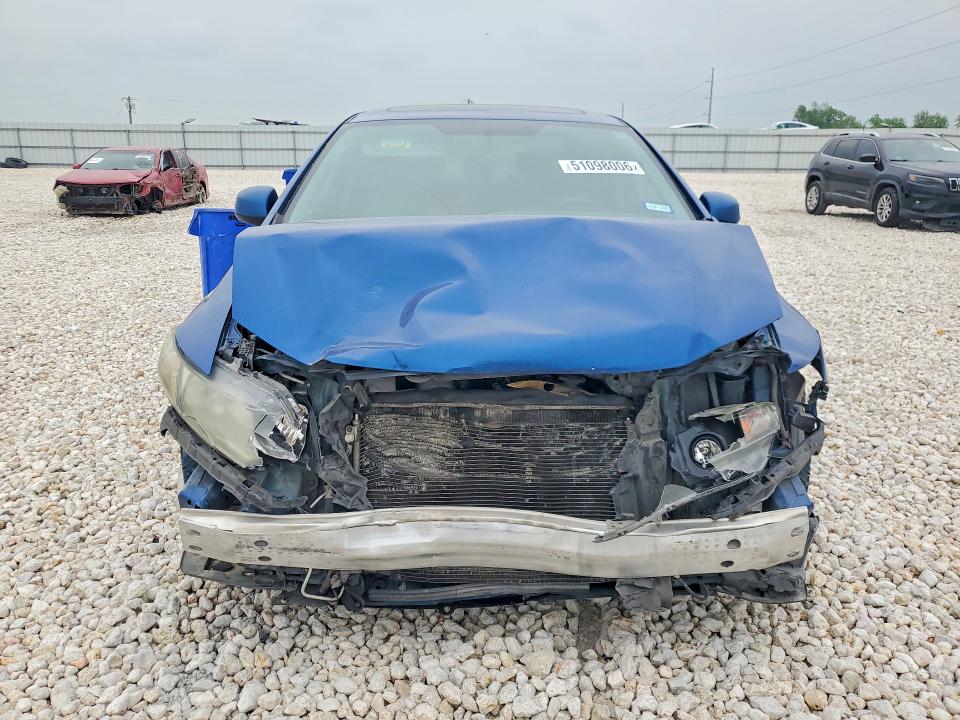2013 Honda Civic VIN 19XFB2F86DE016424 COPART salvage auction — FRONT END, Tx - Salvage Vehicle Title, sold $2,300 on 2026-07-03 (photo 5)