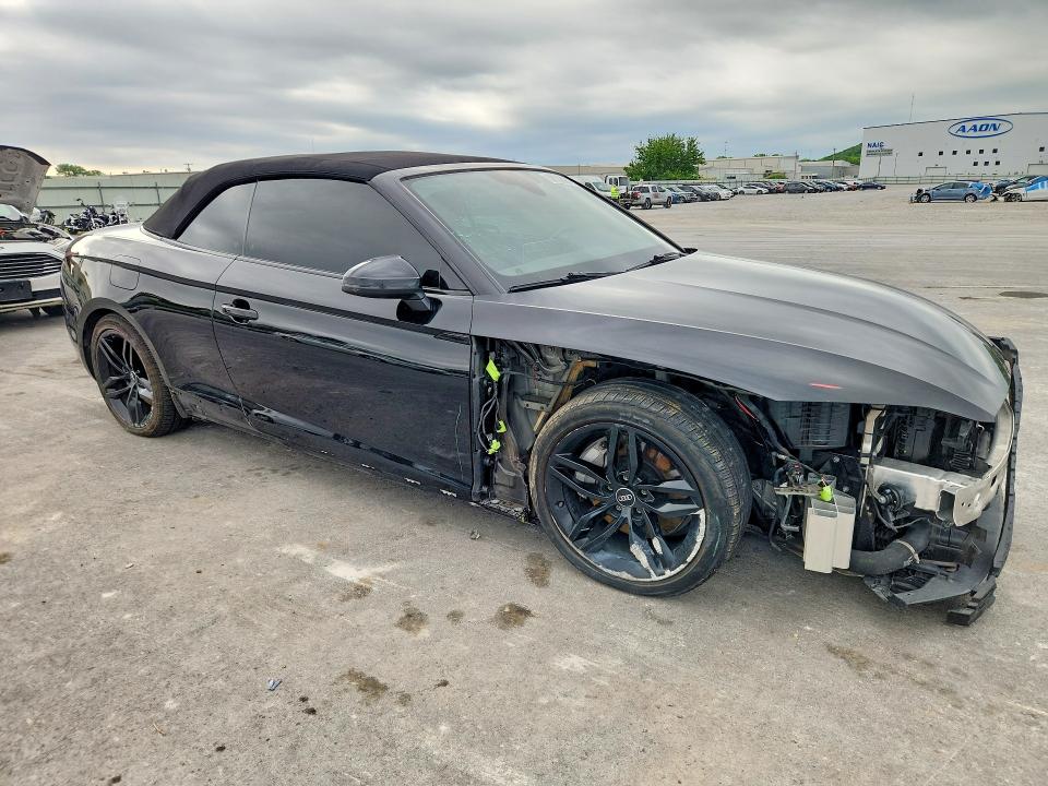 2019 Audi A5 VIN WAUYNGF55KN009165 COPART salvage auction — FRONT END, Ok - Cert Of Title-Salvage, sold $8,700 on 2026-07-06 (photo 4)