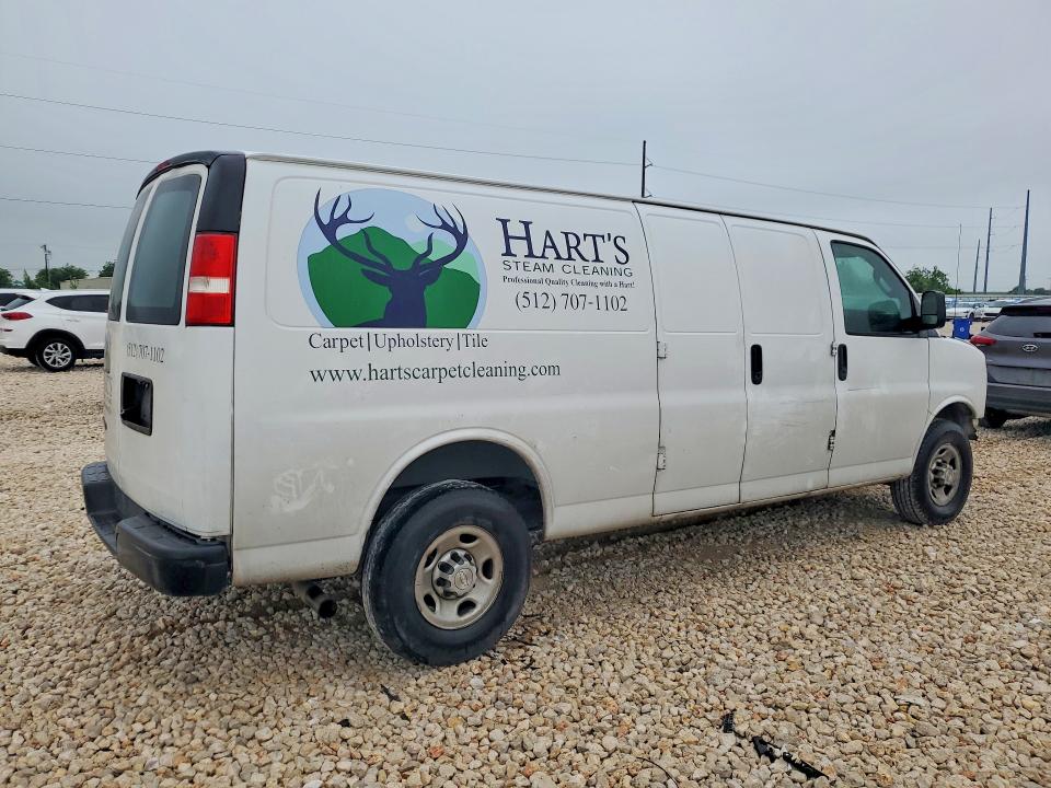 2019 Chevrolet Express 2500 VIN 1GCWGBFP8K1152532 COPART salvage auction — FRONT END, TX - SALVAGE VEHICLE TITLE, sold $2,400 on 2026-07-09 (photo 3)