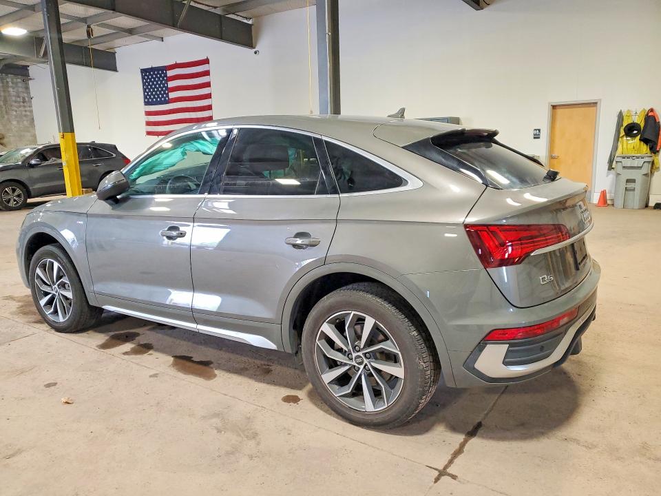 2023 Audi Q5 sportback VIN WA15AAFY8P2060199 COPART salvage auction — SIDE, DE - SALVAGE CERTIFICATE, sold $10,000 on 2026-07-29 (photo 2)