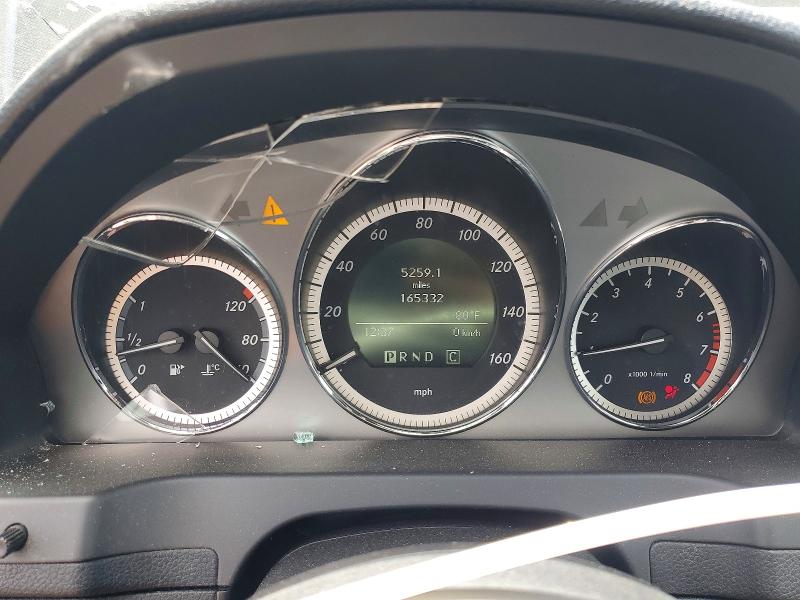 2010 Mercedes-benz C-klasse VIN WDDGF5EB9AR098355 COPART salvage auction — FRONT END, Tn - Salvage Certificate, sold $425 on 2026-07-14 (photo 9)