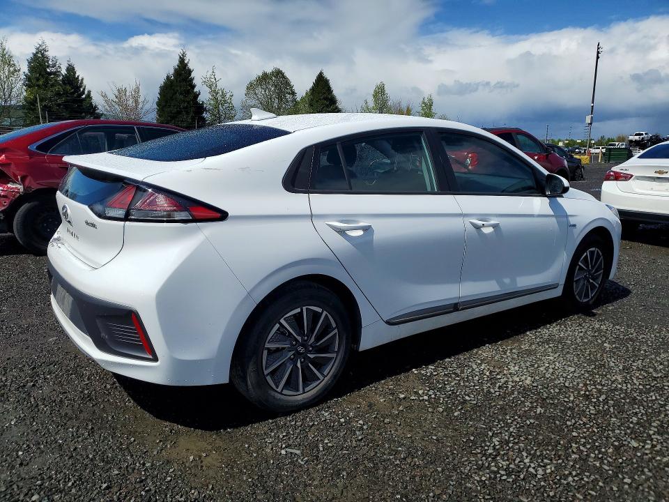 2020 Hyundai Ioniq VIN KMHC75LJ4LU072354 COPART salvage auction — FRONT END, ID - SALVAGE CERTIFICATE OF TITLE, sold $4,900 on 2026-07-28 (photo 3)