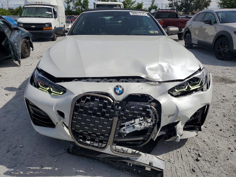 2021 BMW M4 VIN WBA53AT08MCG90650 COPART salvage auction — FRONT END, PA - CERTIFICATE OF SALVAGE, sold $19,800 on 2026-07-28 (photo 5)