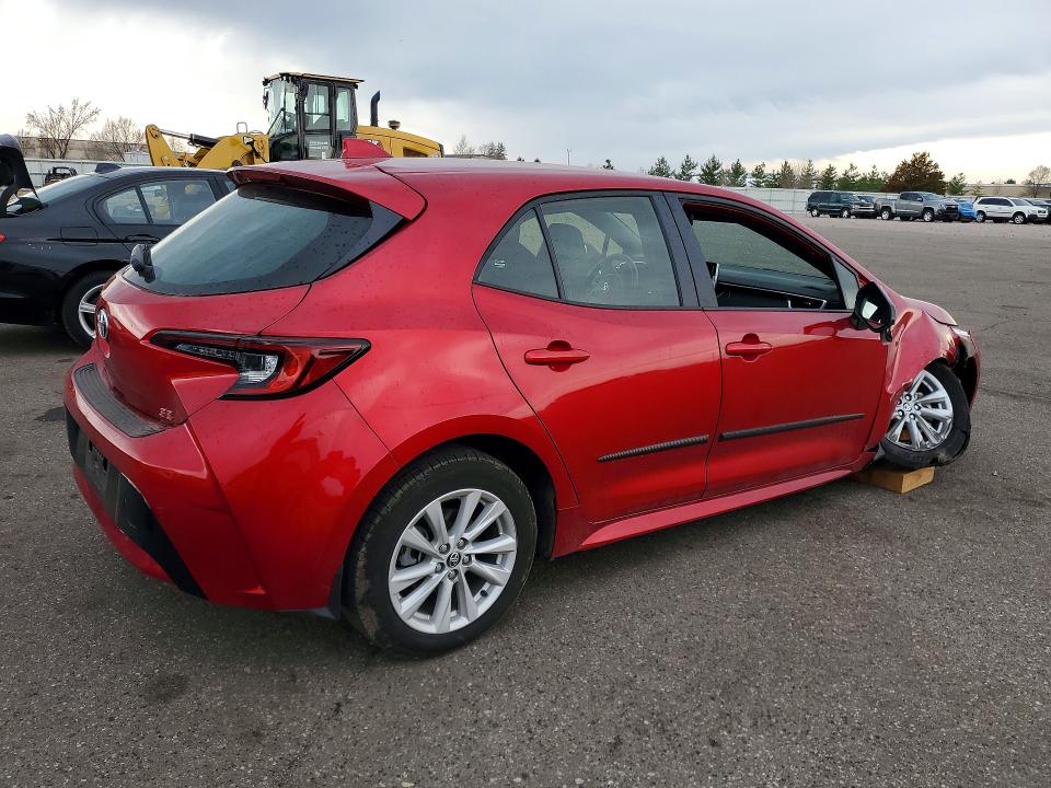 2023 Toyota Corolla VIN JTND4MBE0P3209572 COPART salvage auction — FRONT END, Mn - Cert Of Title-Salvage, sold $5,300 on 2026-07-07 (photo 3)