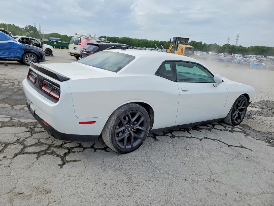 2021 Dodge Challenger VIN 2C3CDZJG6MH662575 COPART salvage auction — FRONT END, Tn - Salvage Certificate, sold $6,200 on 2026-07-02 (photo 3)