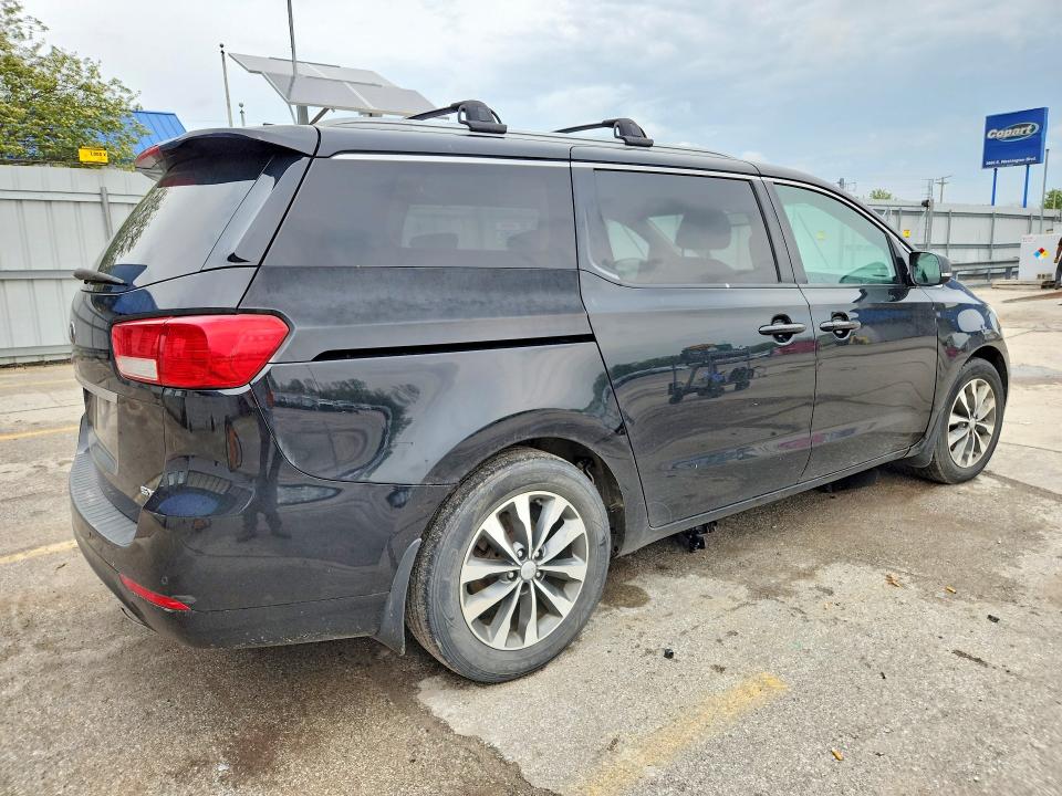 2016 Kia SEDONA VIN KNDMC5C1XG6159058 COPART salvage auction — WATER/FLOOD, In - Cert Of Title-Salvage Flood, sold $1,150 on 2026-07-20 (photo 3)