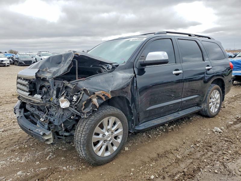 2016 Toyota Sequoia VIN 5TDDW5G11GS140626 COPART salvage auction — FRONT END, Ne - Cert Of Title-Salvage, sold $4,650 on 2026-07-07 (photo 2)