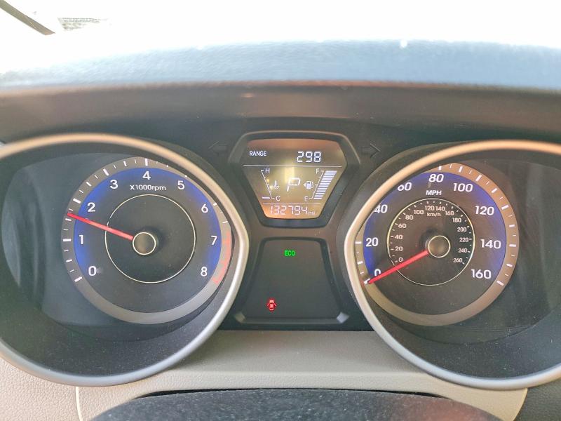 2015 Hyundai Elantra VIN KMHDH4AE3FU437452 COPART salvage auction — FRONT END, Id - Salvage Certificate Of Title, sold $1,300 on 2026-07-13 (photo 9)