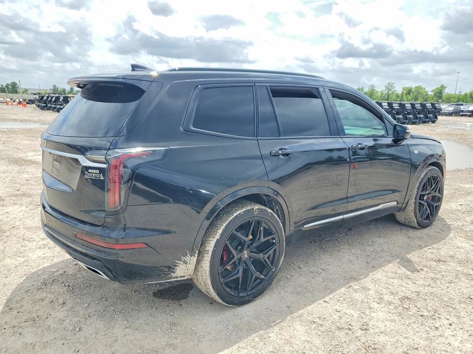 2023 Cadillac Xt6 VIN 1GYKPGRS5PZ135086 COPART salvage auction — WATER/FLOOD, Tx - Salvage Title-Flood Damage, sold $15,400 on 2026-07-14 (photo 3)
