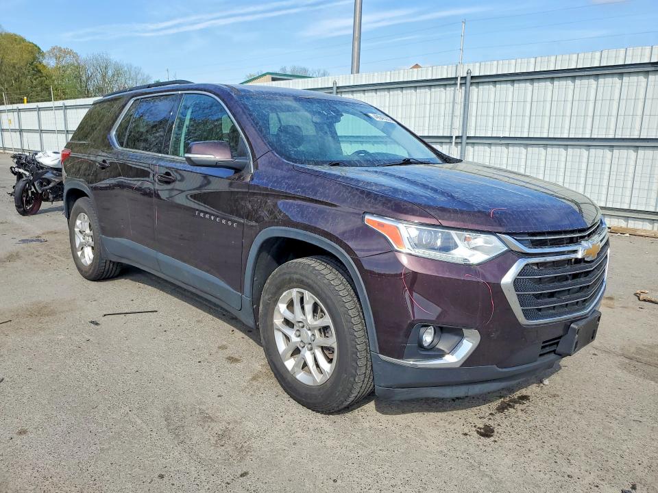 2021 Chevrolet Traverse VIN 1GNERHKW7MJ158614 COPART salvage auction — REAR END, Id - Salvage Certificate Of Title, sold $4,650 on 2026-07-09 (photo 4)