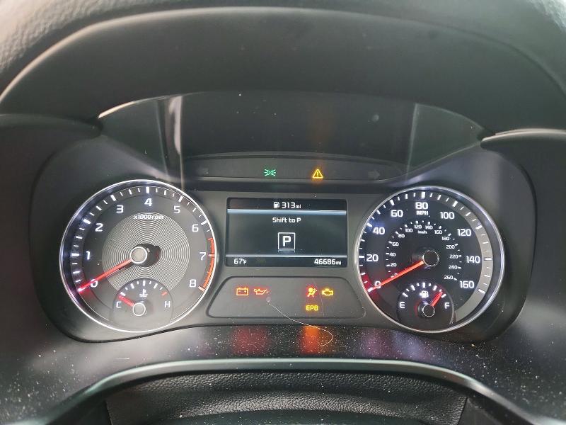 2022 Kia Forte VIN 3KPF54AD0NE489230 COPART salvage auction — FRONT END, TX, sold $1,750 on 2026-07-09 (photo 9)