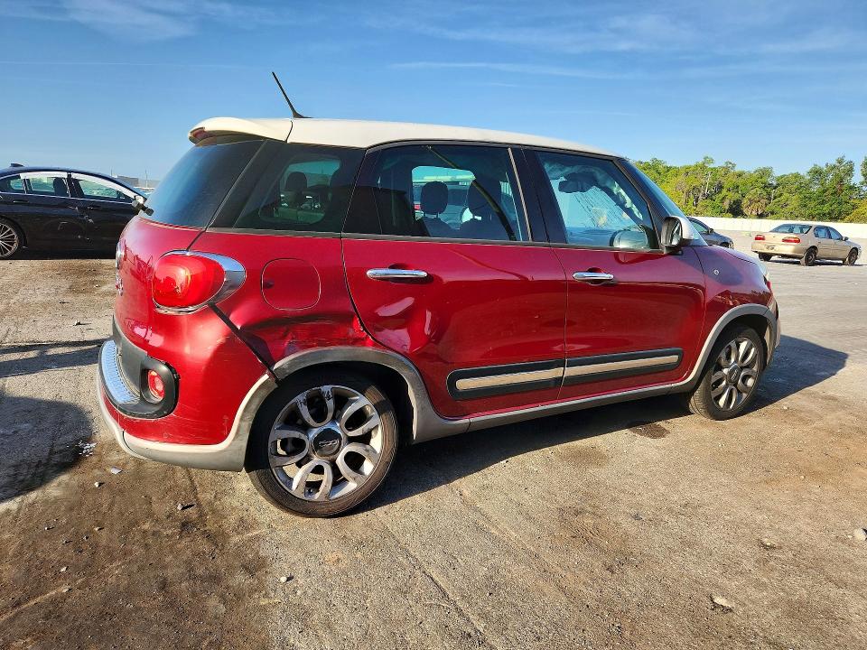 2015 Fiat 500 VIN ZFBCFADH2FZ031548 COPART salvage auction — REAR END, Fl - Cert Of Title Slvg Rebuildable, sold $1,150 on 2026-07-15 (photo 3)