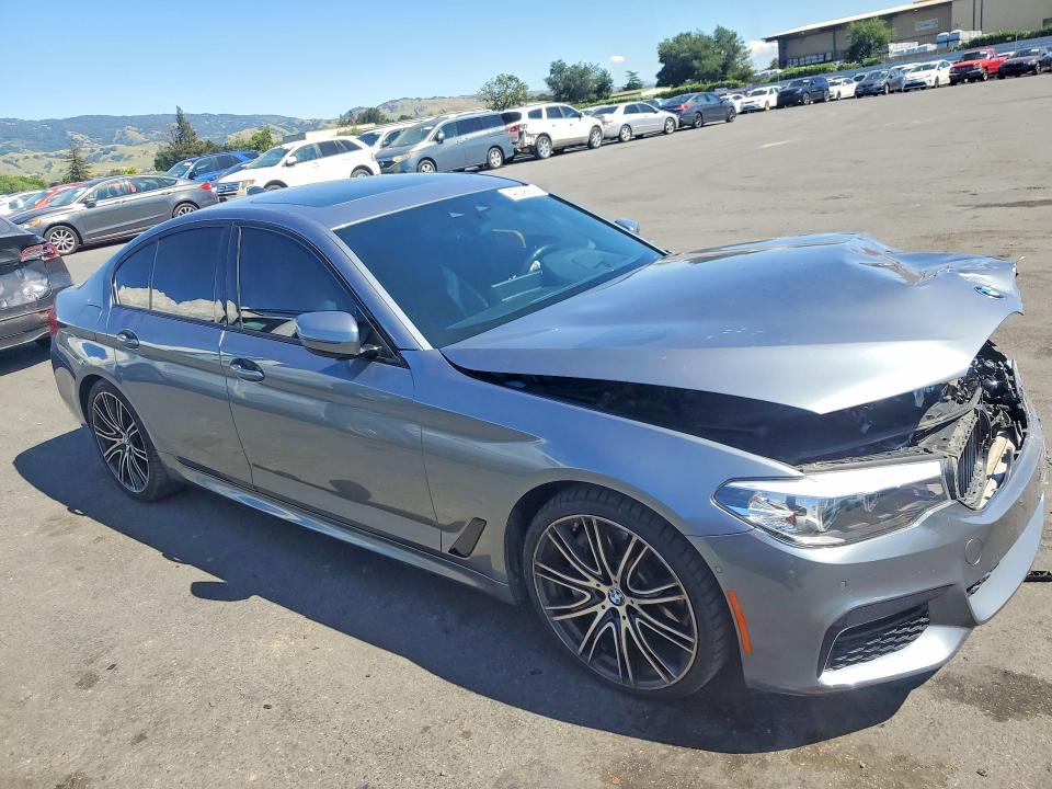2020 BMW 5er VIN WBAJS1C01LWW66251 COPART salvage auction — FRONT END, Ca - Salvage Certificate, sold $14,800 on 2026-07-09 (photo 4)
