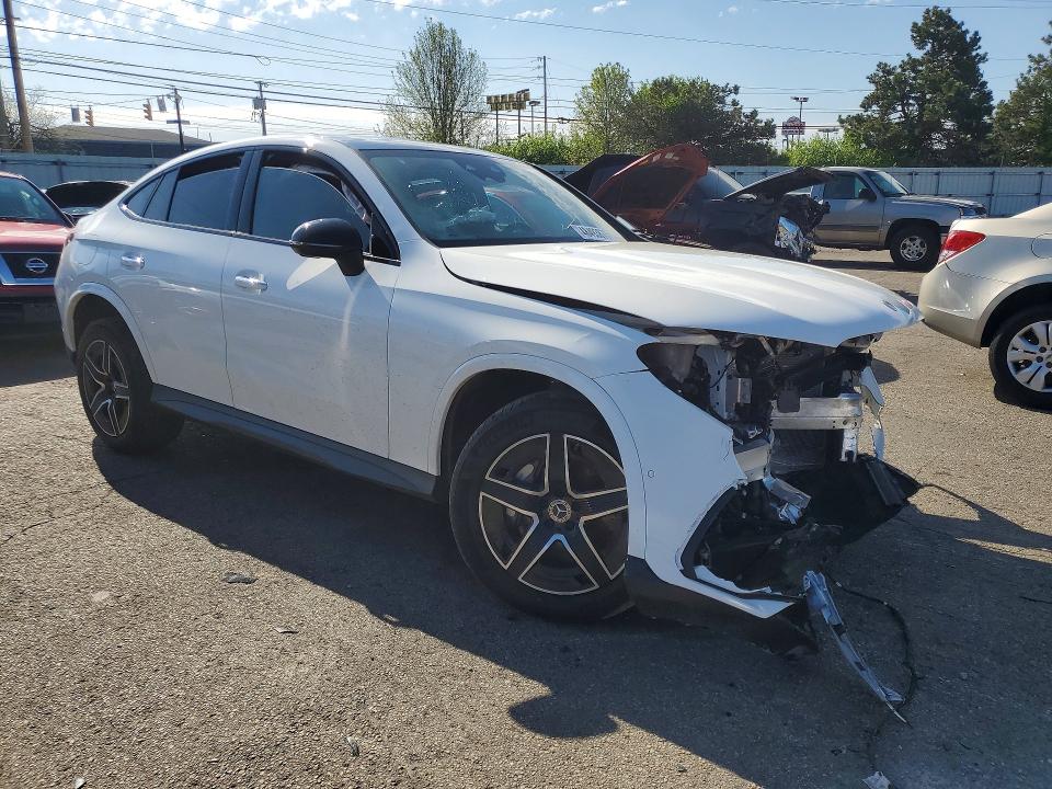 2025 Mercedes-benz Glc VIN W1NKJ4HB7SF391028 COPART salvage auction — FRONT END, OH, sold $15,100 on 2026-07-22 (photo 4)