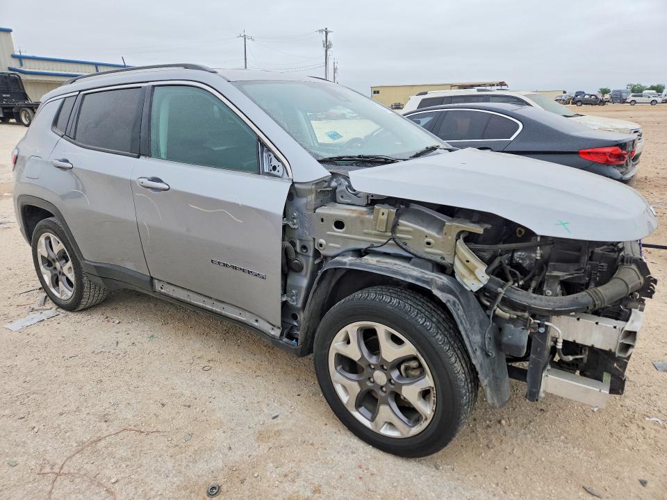 2021 Jeep VIN 3C4NJDCB8MT520124 COPART salvage auction — FRONT END, Tx - Certificate Of Title, sold $3,450 on 2026-07-09 (photo 4)