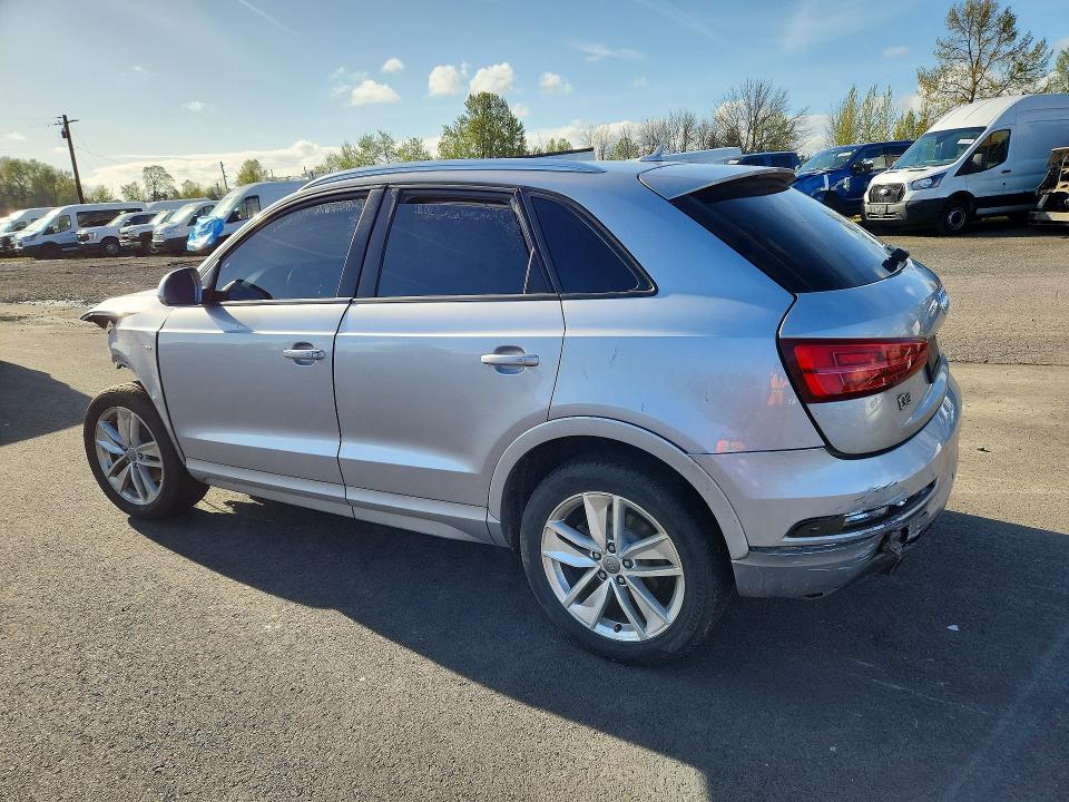 2018 Audi Q3 VIN WA1BCCFS6JR016236 COPART salvage auction — FRONT END, Az - Certificate Of Title, sold $1,850 on 2026-07-20 (photo 2)